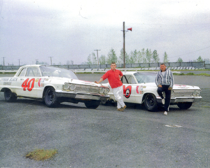 Jack McCoy #40 & Dick Getty #00